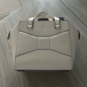 Kate Spade ♠️ Small White Beau Bag